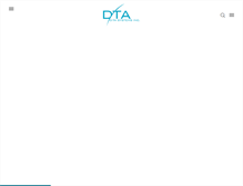 Tablet Screenshot of d-ta.com